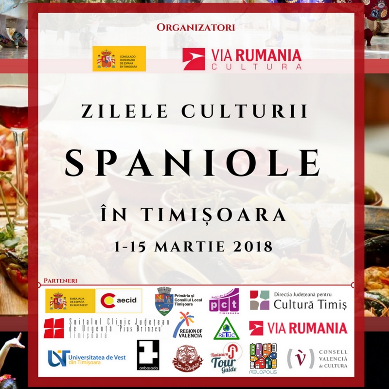Începe cea de-a IV-a ediție a Zilelor Culturii Spaniole la Timișoara